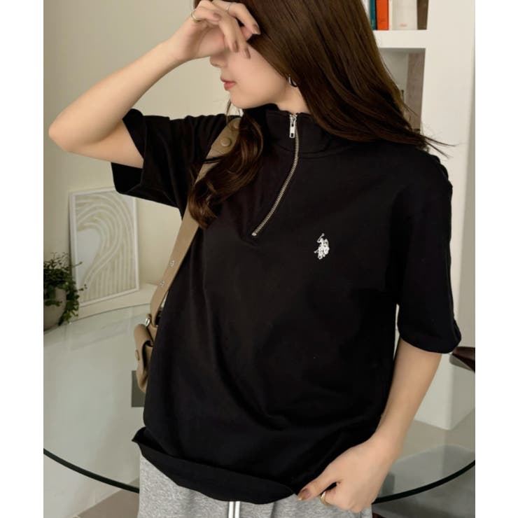 U.S. POLO ASSN. ハーフジップ Tシャツ | Ada. | 詳細画像30 