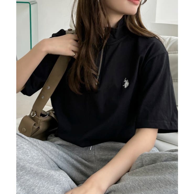 U.S. POLO ASSN. ハーフジップ Tシャツ | Ada. | 詳細画像31 