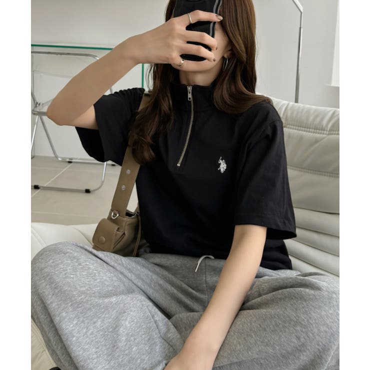U.S. POLO ASSN. ハーフジップ Tシャツ | Ada. | 詳細画像33 