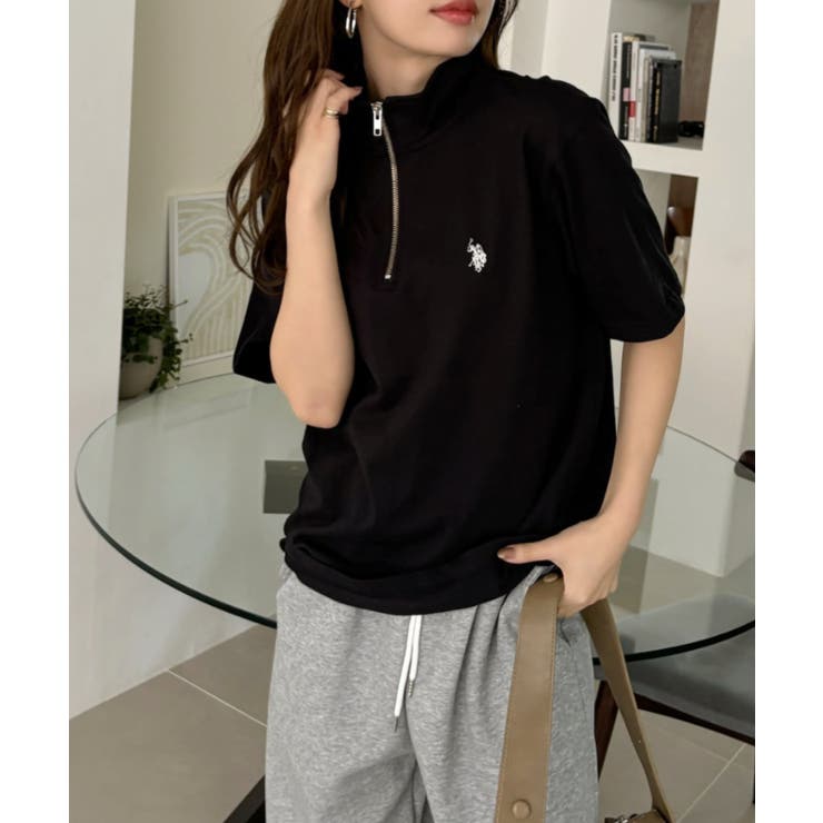 U.S. POLO ASSN. ハーフジップ Tシャツ | Ada. | 詳細画像34 