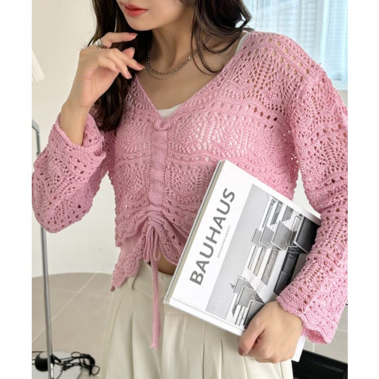 HYPEDアメスリ リブニットTOPS[品番：MKSW0050219]｜GYDA