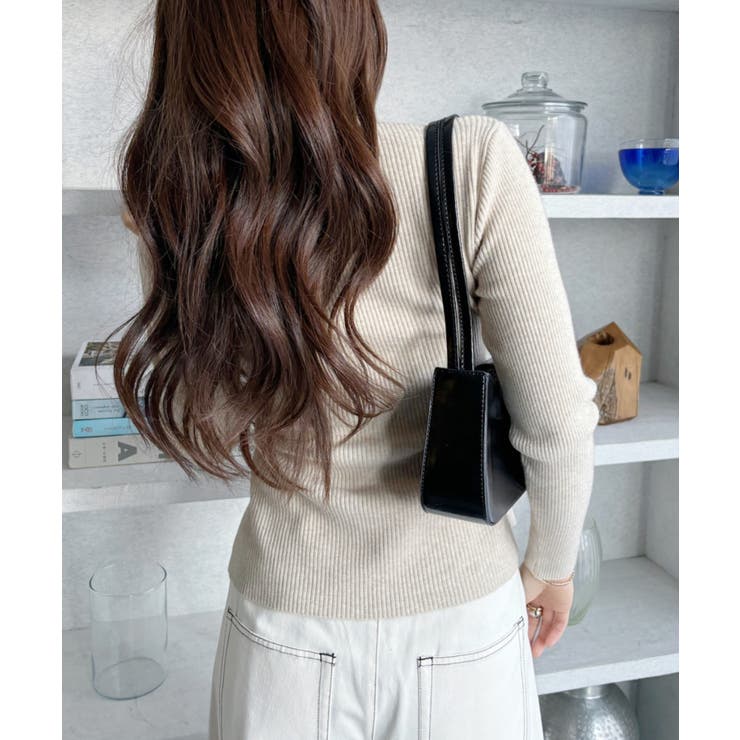 クロスデザイン ボディメイク ニット | Ada. | 詳細画像20 