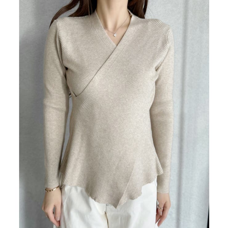 クロスデザイン ボディメイク ニット | Ada. | 詳細画像22 