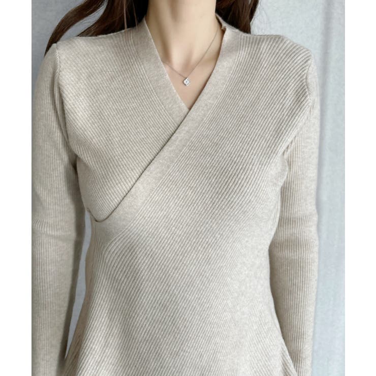 クロスデザイン ボディメイク ニット | Ada. | 詳細画像23 