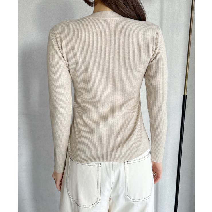 クロスデザイン ボディメイク ニット | Ada. | 詳細画像24 