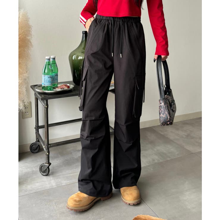 【Good Riddance】リボン ドロスト カーゴパンツ | Good Riddance | 詳細画像1 