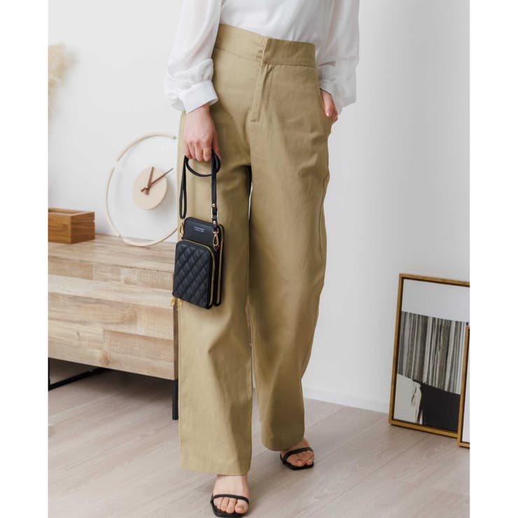 2025✨Higuchi*S2WAYハイウエストパンツ 38 今期 2025 スピックアンドスパン Higuchi*S ハイウエストパンツ 40 L - メルカリ