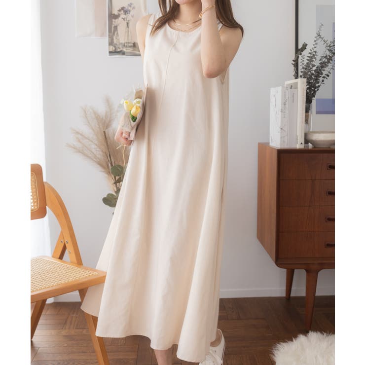 ノースリーブＡラインワンピース 春夏 SS | Ada. | 詳細画像54 