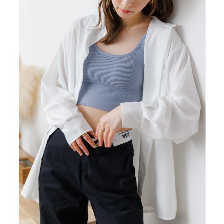口コミ・レビューで人気商品を探そう オーバーサイズ とろみシャツ[品番：ORGW0000375]｜Ada.（エイダ トップス