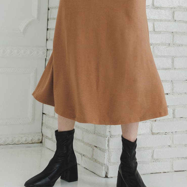 クロスデザインニットワンピース 春 春物[品番：ORGW0000254]｜Ada
