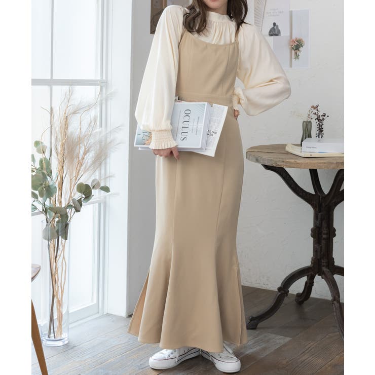 バックシャンマーメイドキャミワンピース [品番：ORGW0000450]｜Ada.（エイダ）のレディースファッション通販｜SHOPLIST（ショップリスト）