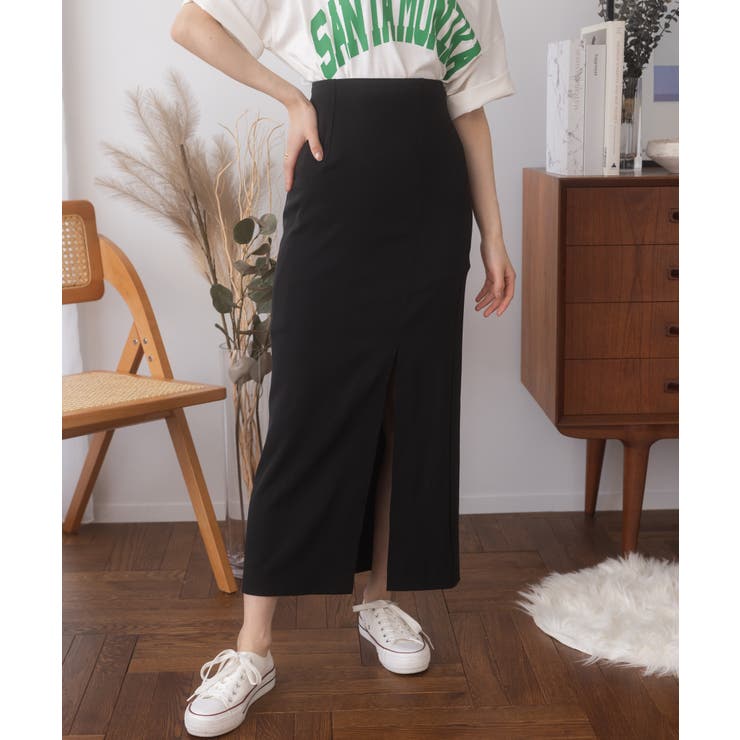 ロングスリットハイウエストスカート[品番：ORGW0000454]｜Ada