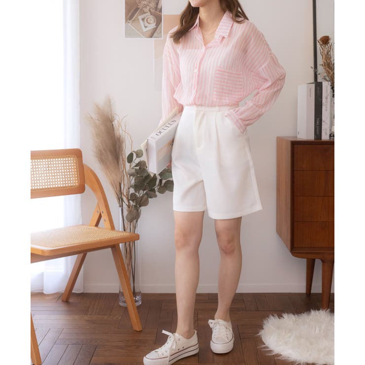 シンプルスプリングハーフパンツ[品番：ORGW0000508]｜Ada