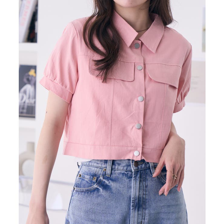 【美品】 エイミーイストワール スカラップ ショートジャケット パフスリーブ 美品】 エイミーイストワール スカラップ ショートジャケット