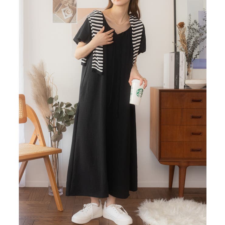 2WAYリラックスリゾートワンピース | Ada. | 詳細画像17 