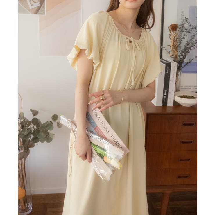 2WAYリラックスリゾートワンピース | Ada. | 詳細画像4 