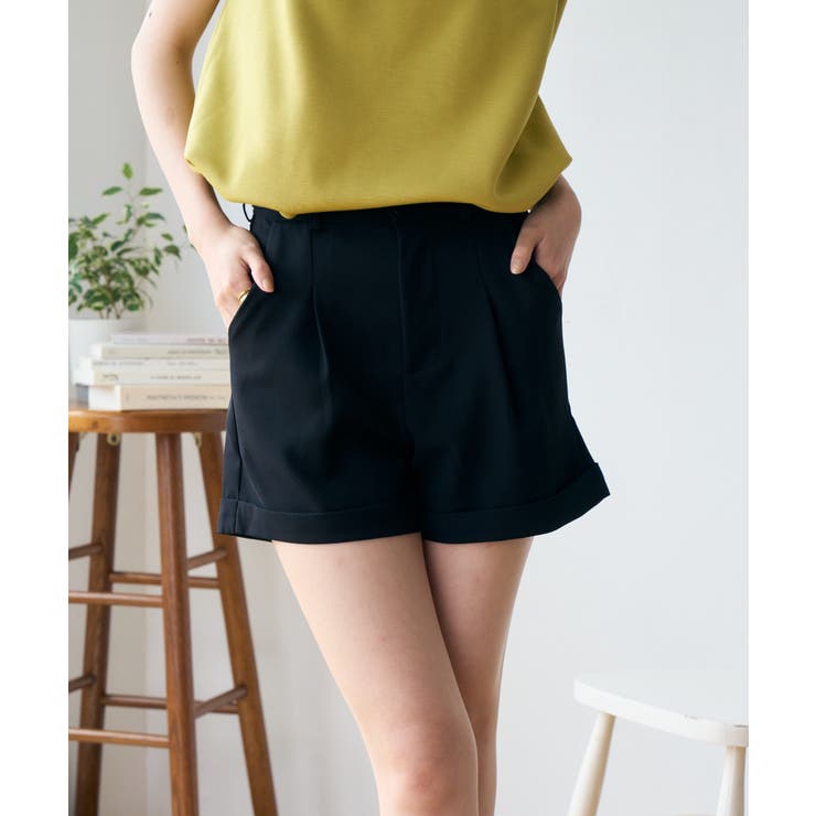 DIANTEロールアップショートパンツ Roll up denim short pants | DIANTÉ (ディアンテ)公式通販サイト