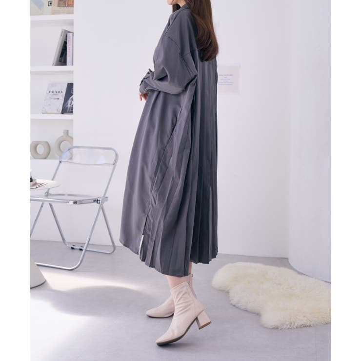 バックプリーツロングシャツ[品番：ORGW0000635]｜Ada.（エイダ 