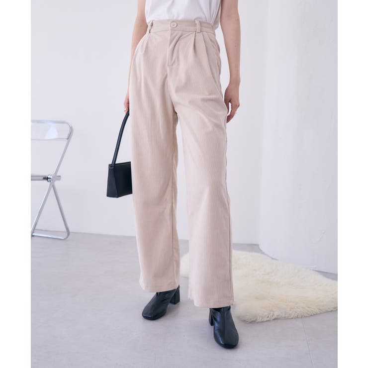 コーデュロイストレートパンツ[品番：ORGW0000642]｜Ada.（エイダ）のレディースファッション通販｜SHOPLIST（ショップリスト）