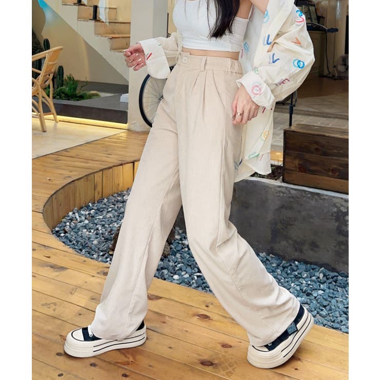 コーデュロイストレートパンツ[品番：ORGW0000642]｜Ada.（エイダ）のレディースファッション通販｜SHOPLIST（ショップリスト）