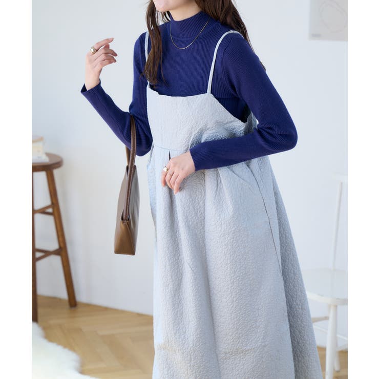 ☆美品☆ドルチェ&ガッバーナ☆美しいふくれ織♡上品なジャガードワンピース 38 ふくれジャガードカットワークキャミワンピース