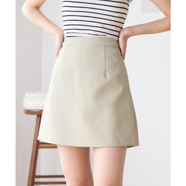 シンプル台形ミニスカート[品番：ORGW0000685]｜Ada.（エイダ）の