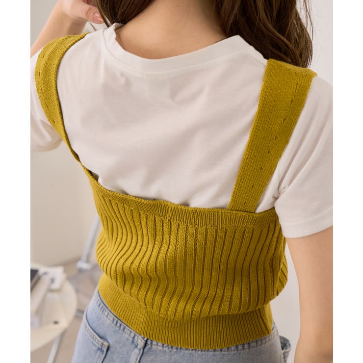 美品 22AW AP STUDIO ニットビスチェ 美品 22AW AP STUDIO ニットビスチェ - メルカリ