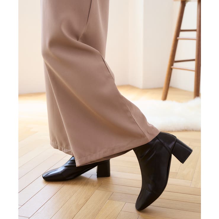 ラップデザインタックワイドパンツ[品番：ORGW0000706]｜Eclat