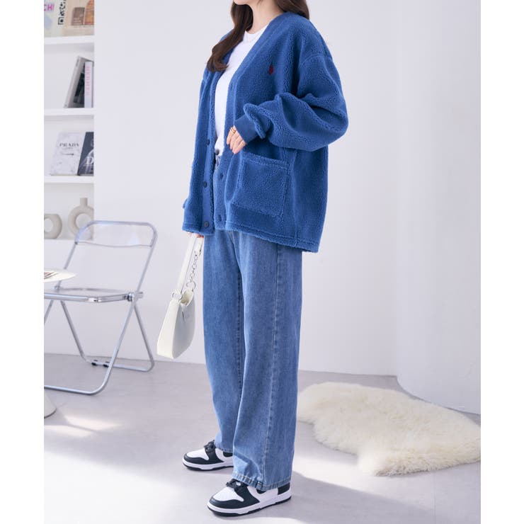 U.S. POLO ASSN. ボアフリースカーディガン | Ada. | 詳細画像20 