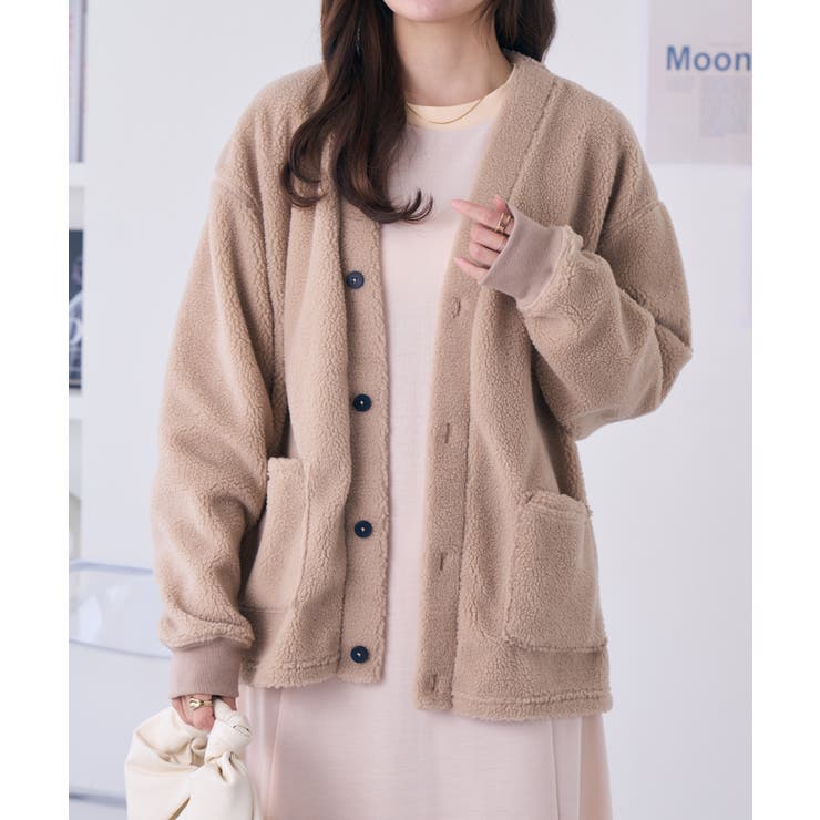 U.S. POLO ASSN. ボアフリースカーディガン | Ada. | 詳細画像28 