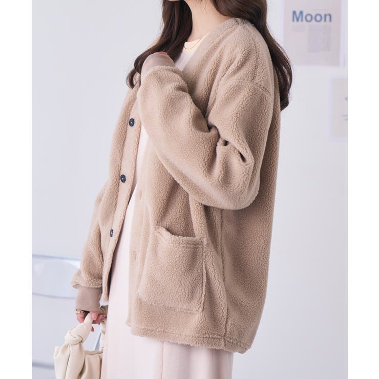 U.S. POLO ASSN. ボアフリースカーディガン | Ada. | 詳細画像30 