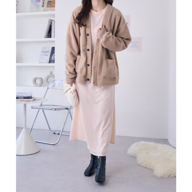 U.S. POLO ASSN. ボアフリースカーディガン | Ada. | 詳細画像34 