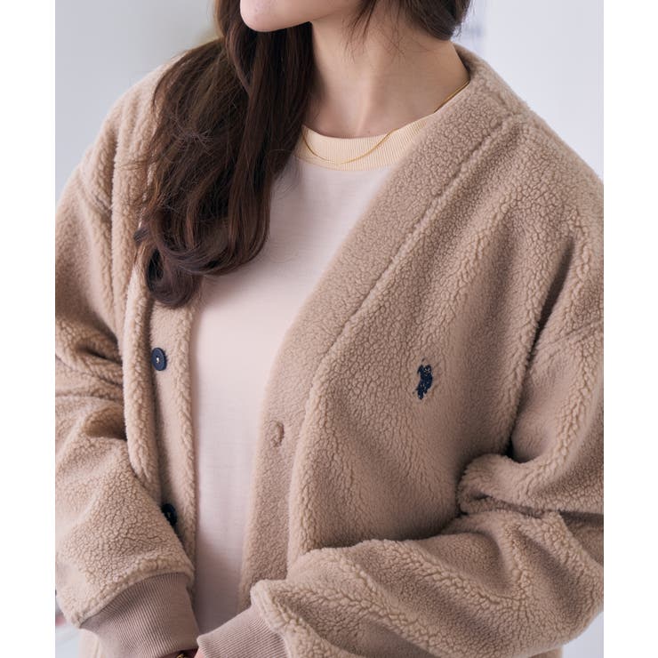 U.S. POLO ASSN. ボアフリースカーディガン | Ada. | 詳細画像41 