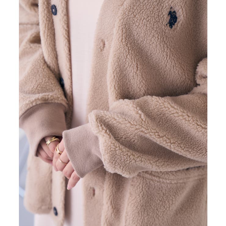 U.S. POLO ASSN. ボアフリースカーディガン | Ada. | 詳細画像42 