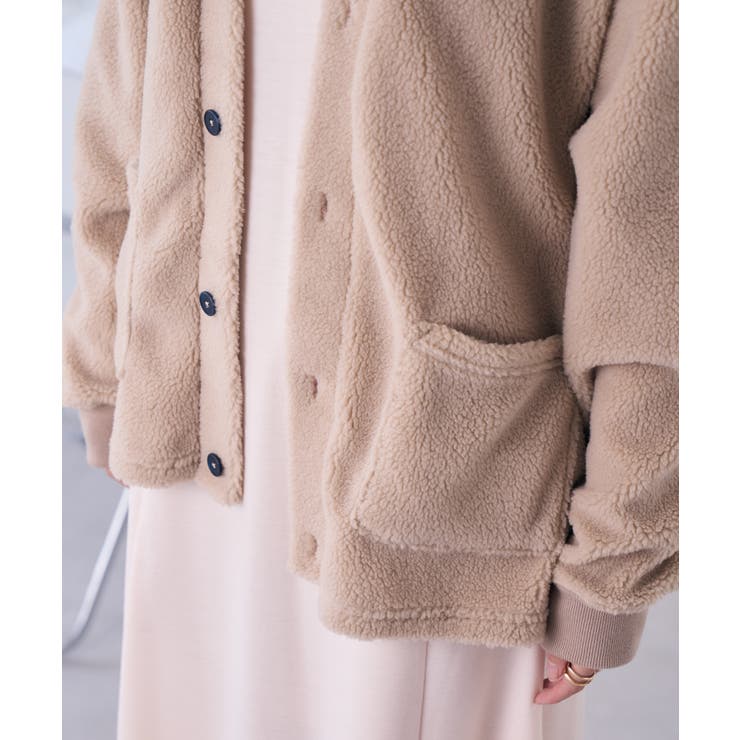 U.S. POLO ASSN. ボアフリースカーディガン | Ada. | 詳細画像44 