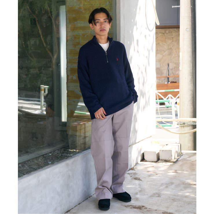 U.S. POLO ASSN. ハーフジップニット | Ada. | 詳細画像39 