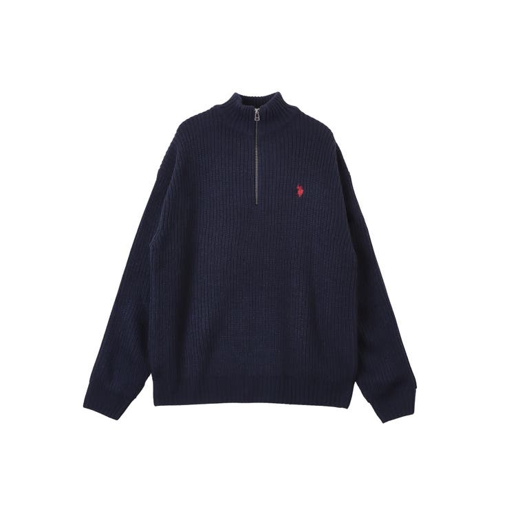 U.S. POLO ASSN. ハーフジップニット | Ada. | 詳細画像54 