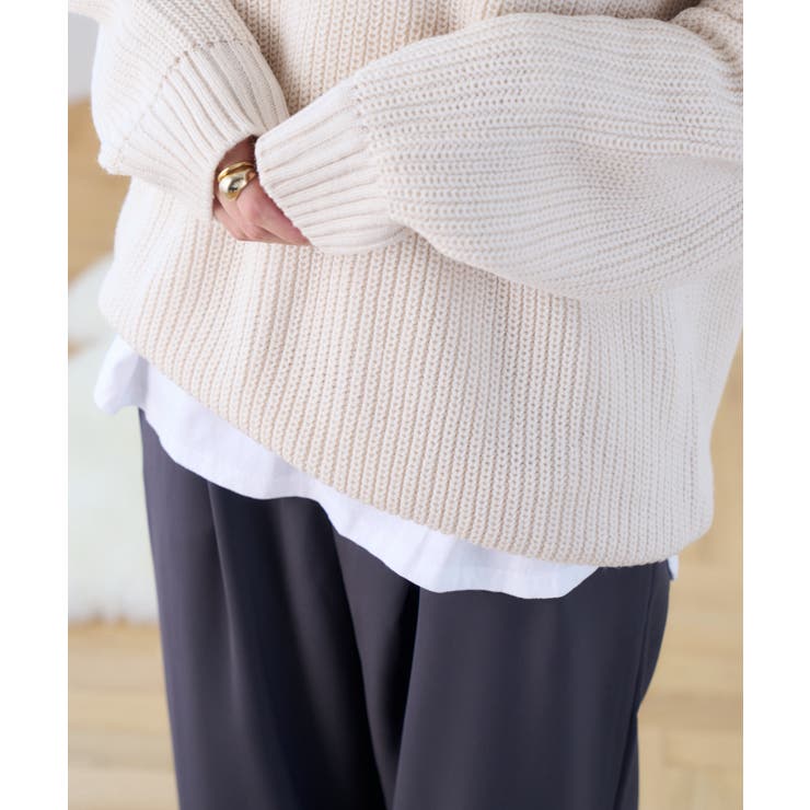 U.S. POLO ASSN. ハーフジップニット | Ada. | 詳細画像65 