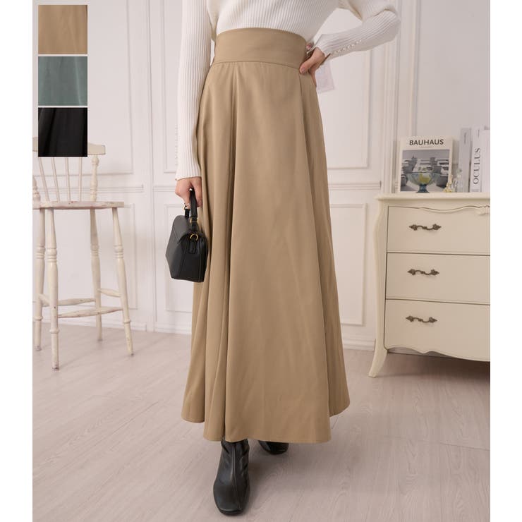 ハイウエスト フレア スカート[品番：ORGW0008020]｜Ada.（エイダ）の  