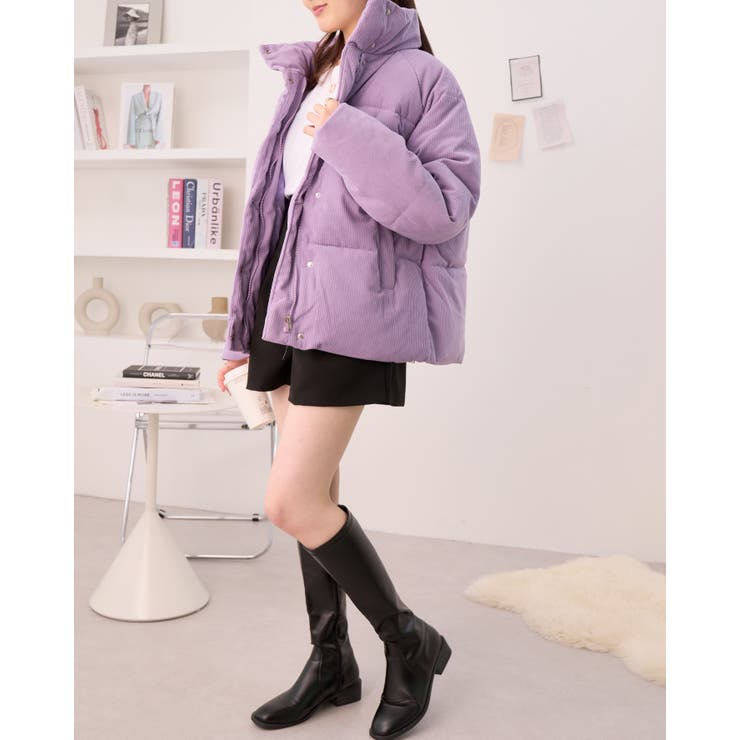 夏場の為お値下げ可能☆eaphi コーデュロイダウンジャケット