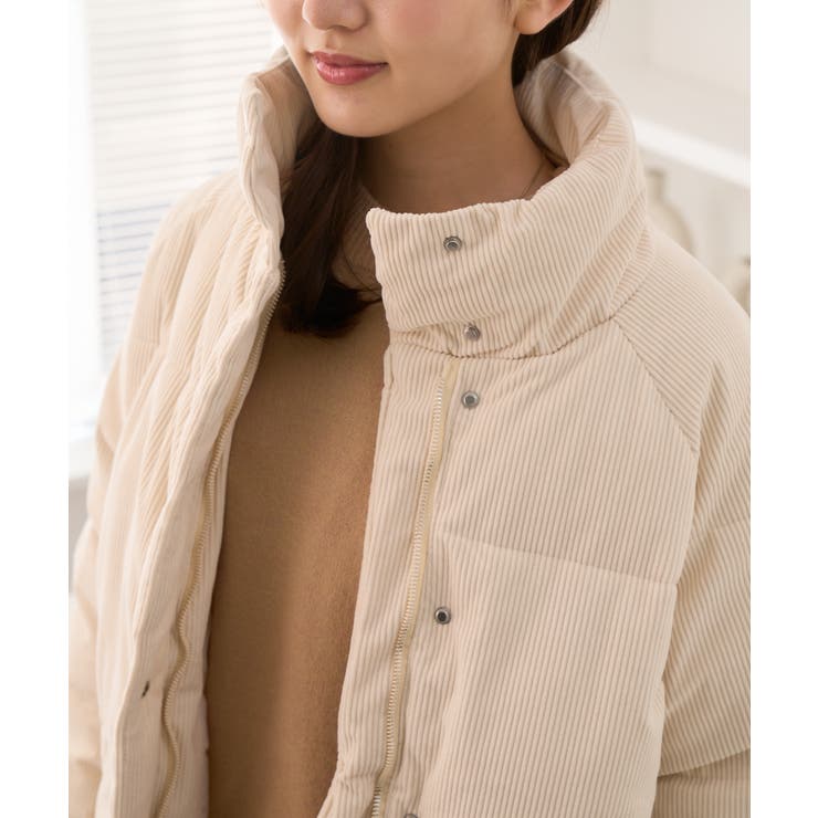 Muchacha ムチャチャ あちゃちゅむ コーデュロイ 中綿 ダウン