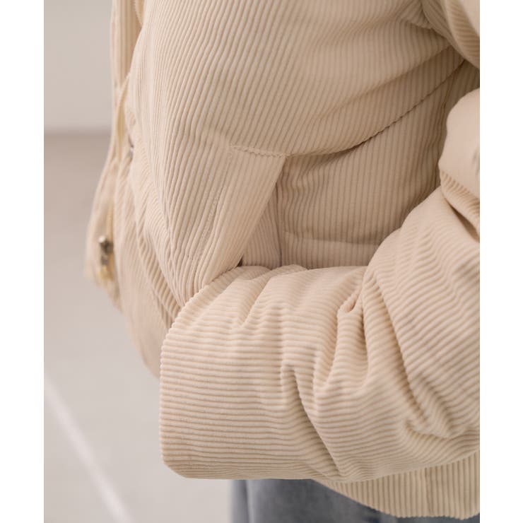 コーデュロイ 中綿 ダウン ジャケット | Ada. | 詳細画像16 