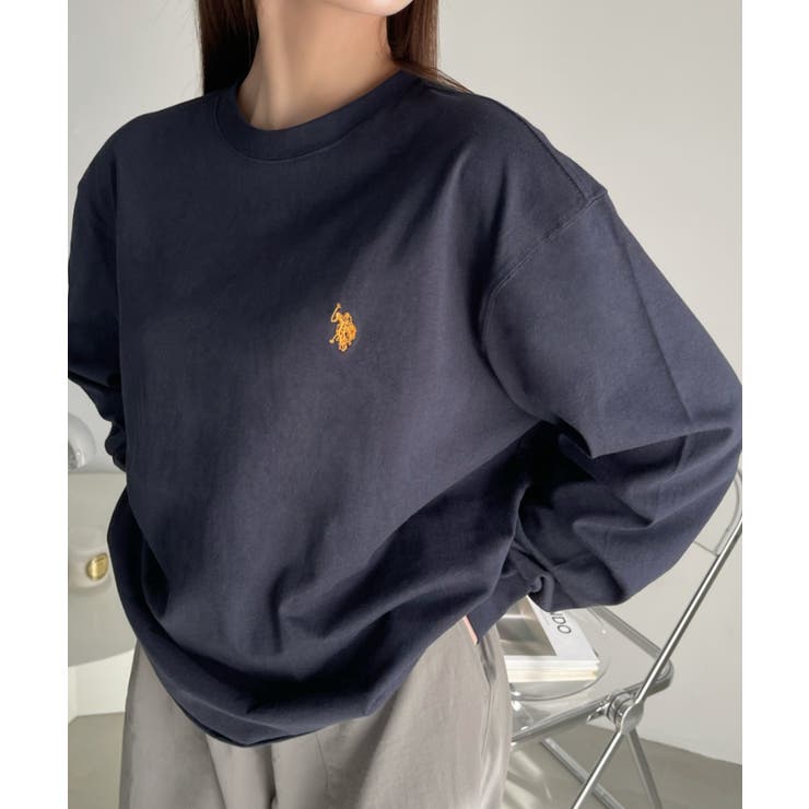 U.S.POLO ASSN. クルーロングスリーブTシャツ[品番：ORGW0008076 