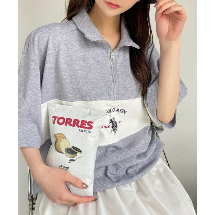 U.S.POLO ASSN. レトロポロハーフジップ | Ada. | 詳細画像16 