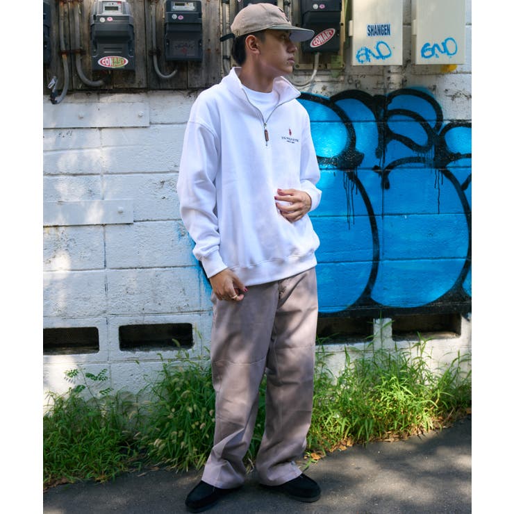 U.S.POLO ASSN. 裏起毛ハーフジップスウェット | Ada. | 詳細画像7 