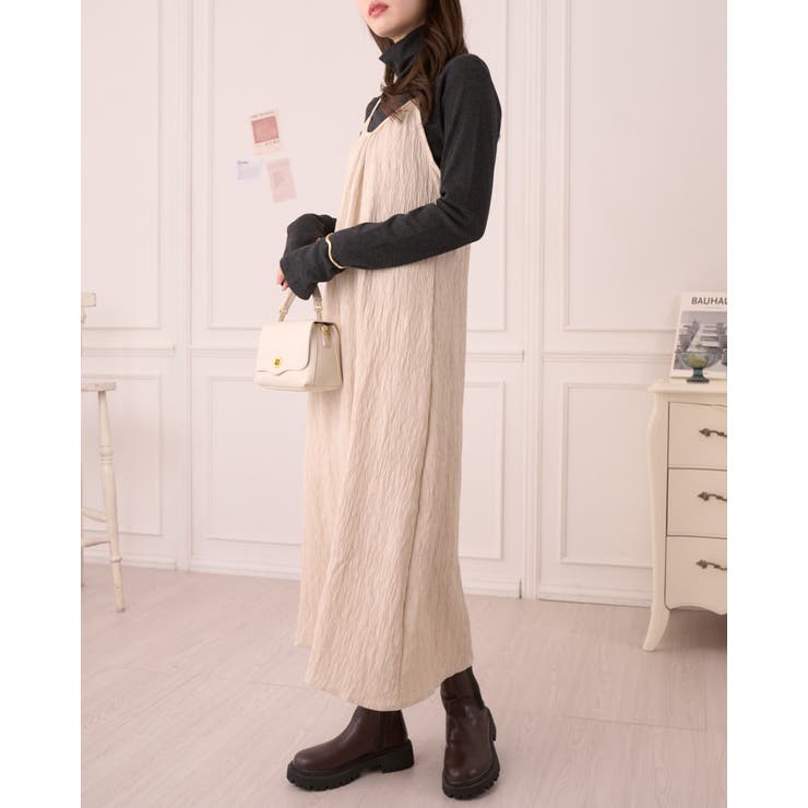 値下げ不可❣️イレヘムワッシャーキャミワンピース 値下げ不可❣️イレヘムワッシャーキャミワンピース