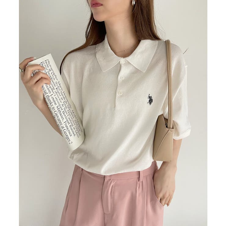 U.S.POLO ASSN. ニット ポロシャツ[品番：ORGW0008310]｜Ada