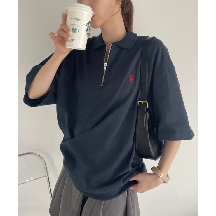 HELLOS EXTRAFINE ハローズエクストラファイン 16SS HALF ZIP