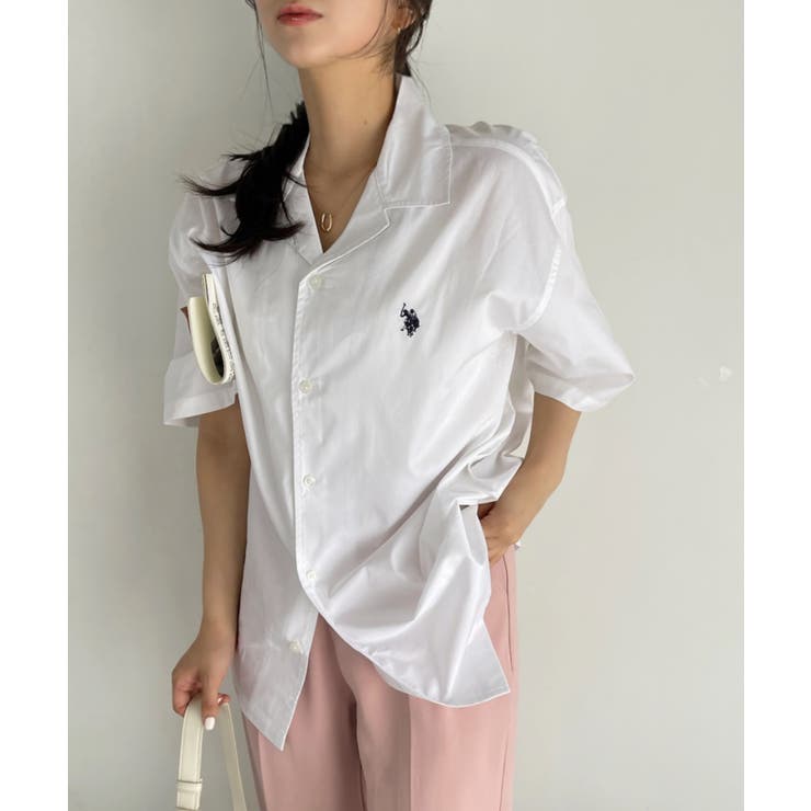 ショートスリーブシャツJK FREAK'S STORE｜コットンリネン オープンカラー ショート