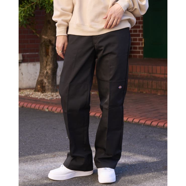 チャコール】【Dickies/ディッキーズ】 ツイルダブルニー ワークパンツ